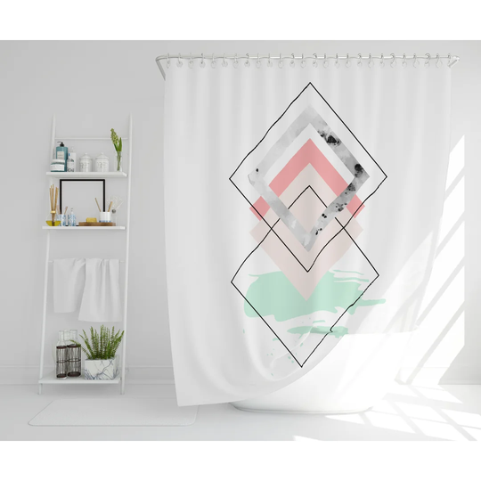 Mabel Polyester Shower Curtain