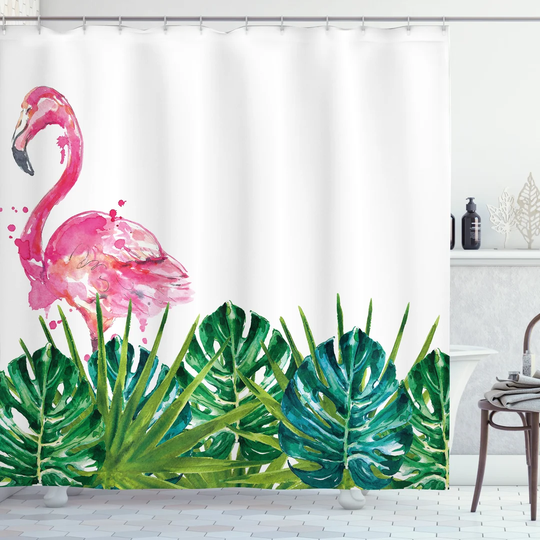Beila Polyester Shower Curtain Set
