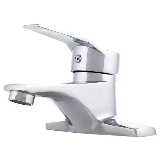 Sink Faucet Stainless Steel, Chrome, Hot-Cold Water, Low Spout, Single-lever [QLI-FA-8705] (QLI-FA-8705)