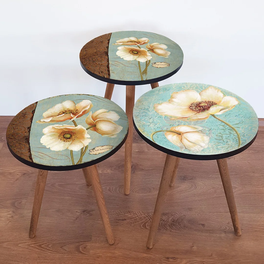 Tammi 3 Piece Nest of Tables