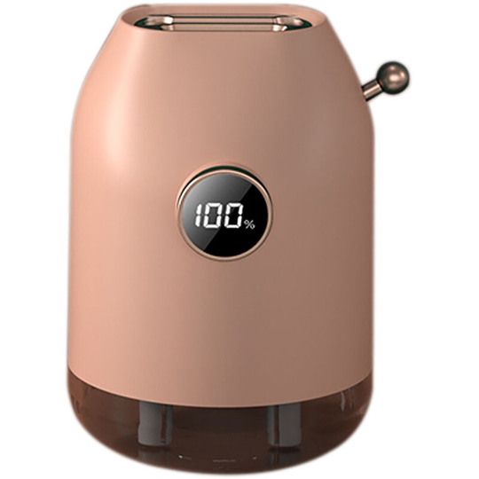 Dual Spray Nozzle Aroma Diffuser Humidifier 3 Levels Adjustable Mist Modes with B-attery Cell Volume Display 500ML Big Capacity Water T-ank USB Type