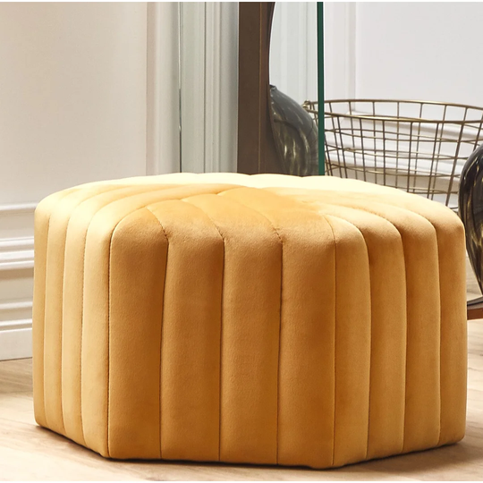 Fraga 53Cm Tufted Pouffe Ottoman