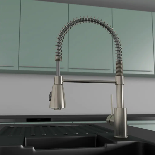 Horasan Pull Out Single Lever Monobloc Tap with Swivel