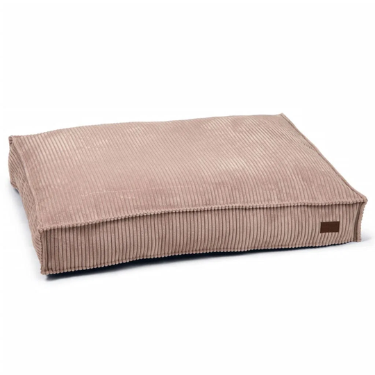 Designed by Lotte Dog Cushion Ribbed 70 x 55 x 15cm Light Grey