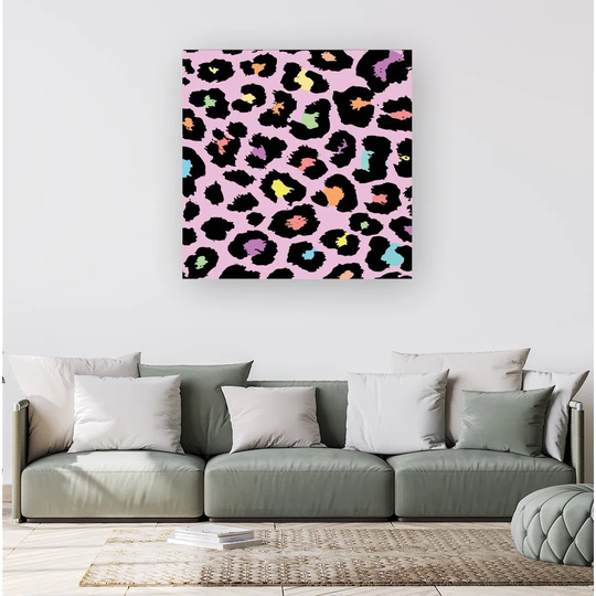 Leopard - Wrapped Canvas Graphic Art