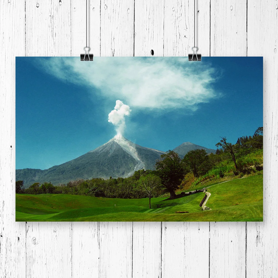'Landscape Guatemala Volcano' Photographic Print