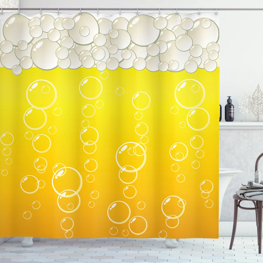 Aritzy Polyester Shower Curtain Set
