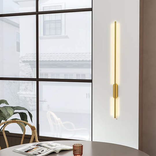 Yahoue 1 - Light Gold Flush Mounted Sconce