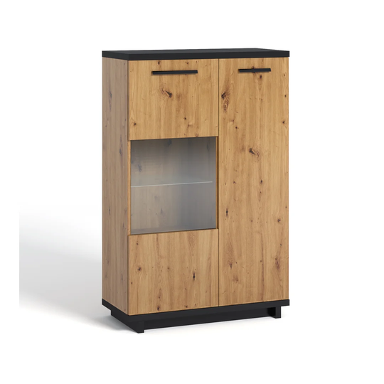 Ines Curio Cabinet with Lighting