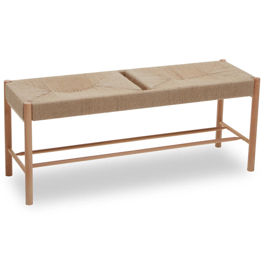 Oberlander Wicker Bench