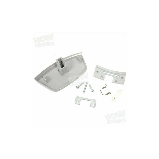 Candy 41009227 Hoover Washing Machine Door Handle Assembly - Grey