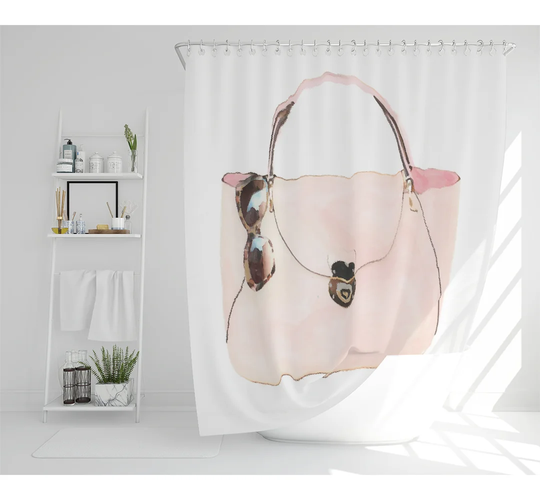 Quijada Polyester Shower Curtain Set