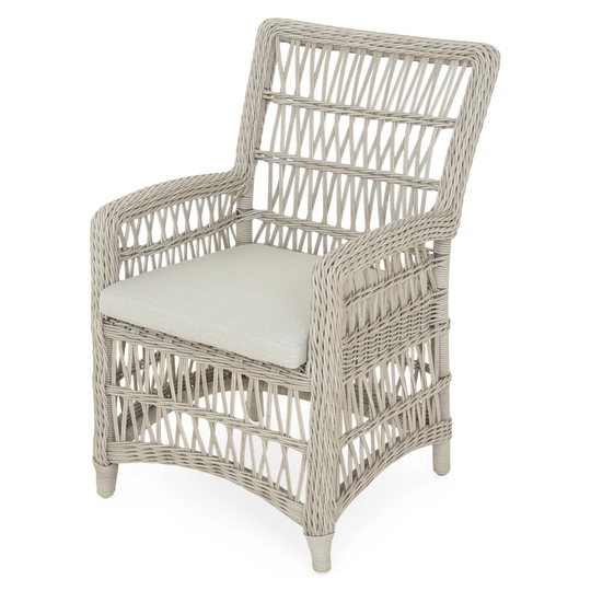 Patio Dining Armchair with Cushion