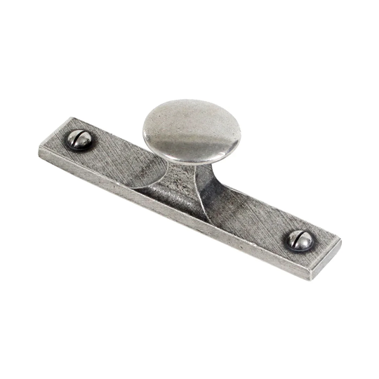 Rhem Genuine Pewter Round Cabinet and Drawer Knob