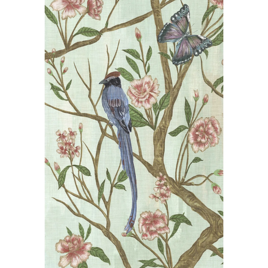 Delicate Chinoiserie I by Melissa Wang - Wrapped Canvas Art Prints