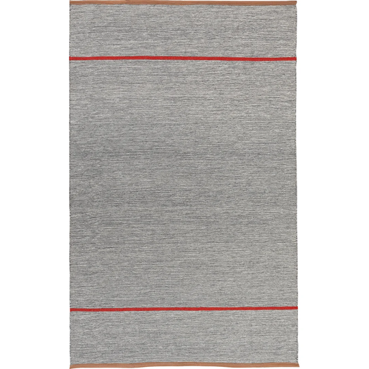 Fellsmere Handmade Kilim Wool Grey Rug