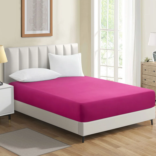 Cothern 200 Thread Count Microfiber Deep Brushed Fitted Sheet
