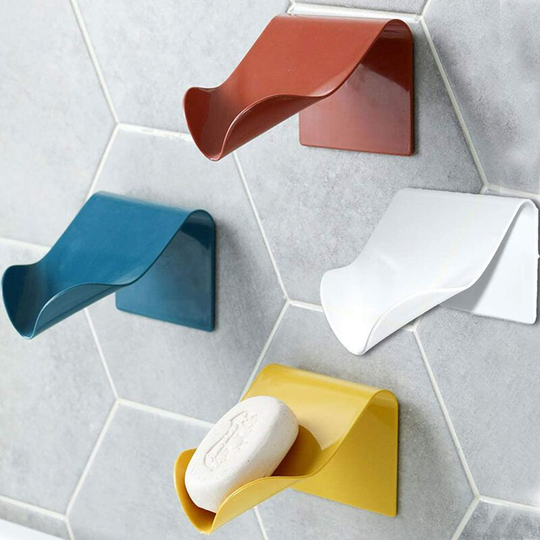Soap Holder for Kitchen Bathroom Shower, Soap-Soap Soapbox Self-draining soap mount Wall-mounted