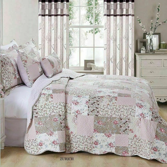Powe Bedspread Set with Pillow Shams