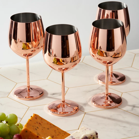 Gasparilla 500ml Stainless Steel Gin Balloon Glass