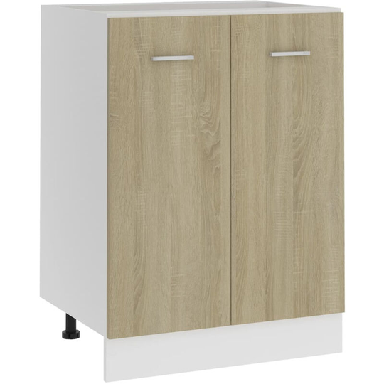Bottom Cabinet Sonoma Oak 60x46x81.5 cm Chipboard