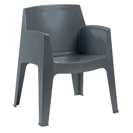 Master Armchair Anthracite Gray