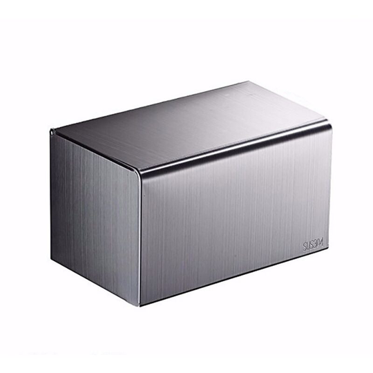 Hygienic Paper Box Waterproof Pumping Box Without Puncture Box Roller 304 Stainless Steel Paper Sheet Hygienic Bathroom Toilet Stainless Steel