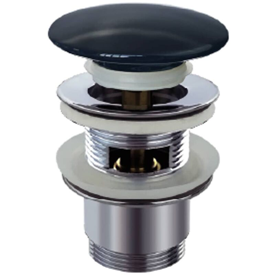 Design Drain Valve Cap 1¼x65mm Black schütte