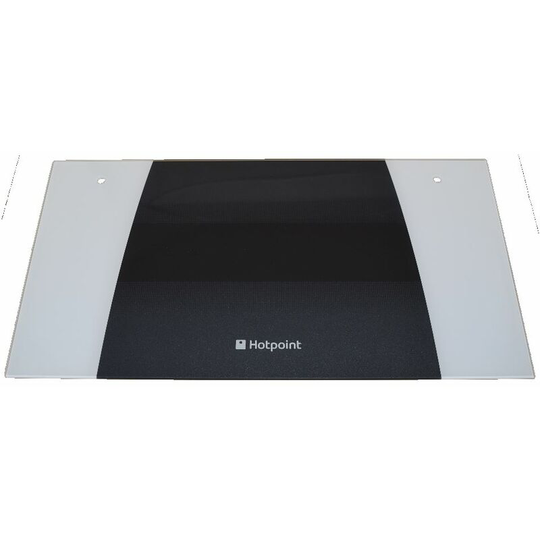 Glass Top Door White Rohs Compliant for Hotpoint/Creda Cookers and Ovens