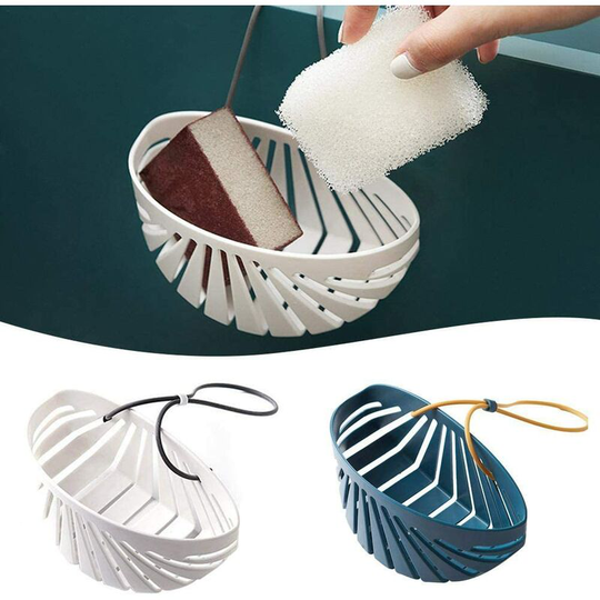 Sink, Drainer, pe Shell Basket, Sponge, Storage Brush Holder, Home Organizer, Faucet, Hanging Baskets For Bathroom Cooling Kitchen