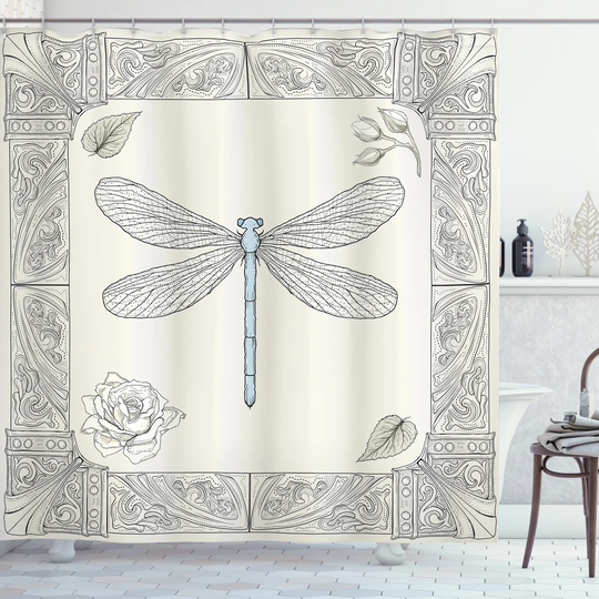Bardhyl Polyester Shower Curtain Set