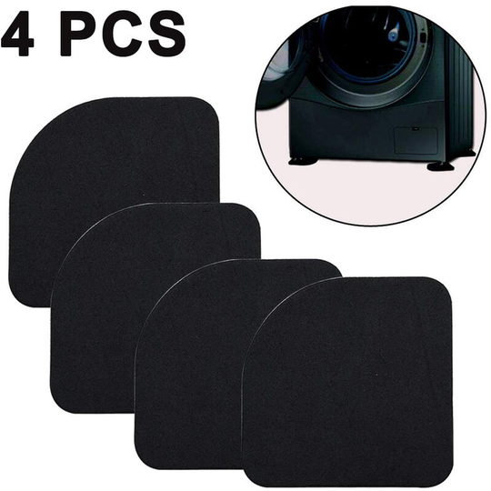 Pieces Anti-Slip Anti-Vibration Washer Mats Shock Absorbing Washer Furniture Pads Protective Mat For Washer Refrigerator Accessories Dryer Treadmill
