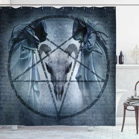 Beija Polyester Shower Curtain Set