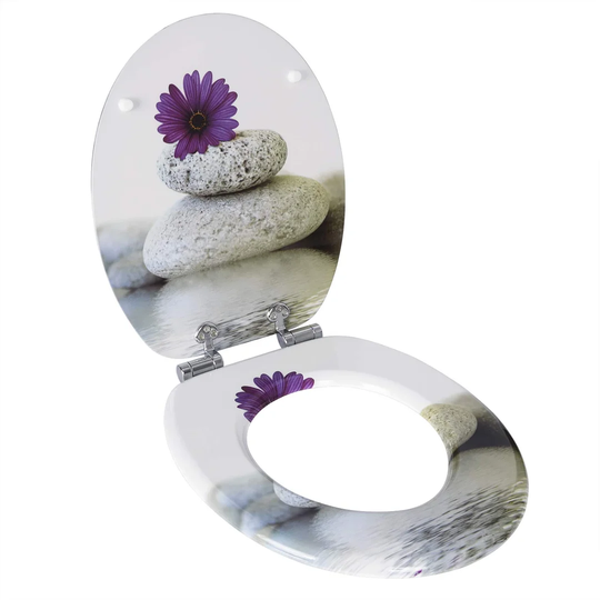 Cearia Soft Close Round Standard Toilet Seat