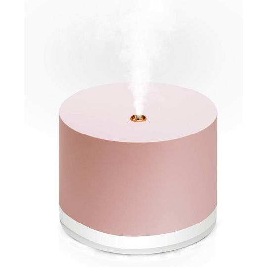Sunflowergb - Bedroom Humidifier, Cool Mist Humidifier, Wireless 780ml Mini Quiet Humidifier with Night Light, Suitable for Baby Desk, Easy to Clean,