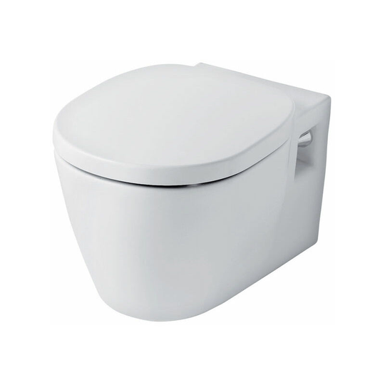 Concept Wall Hung Toilet with Soft Close Seat 545mm Projection White - Ideal Standard