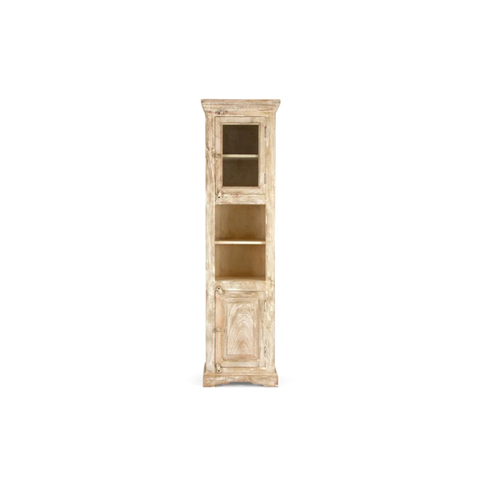 Deandre 50Cm W x 185Cm H x 40Cm D Solid Wood Tall Bathroom Cabinet