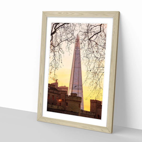 The Shard Building London 2 Framed Photographic Print