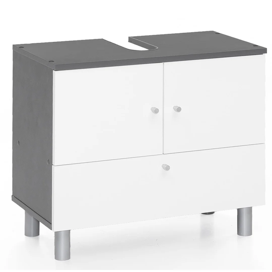 Mathison 60Cm W x 54Cm H x 32Cm D Free-Standing Back to Wall Toilet Unit