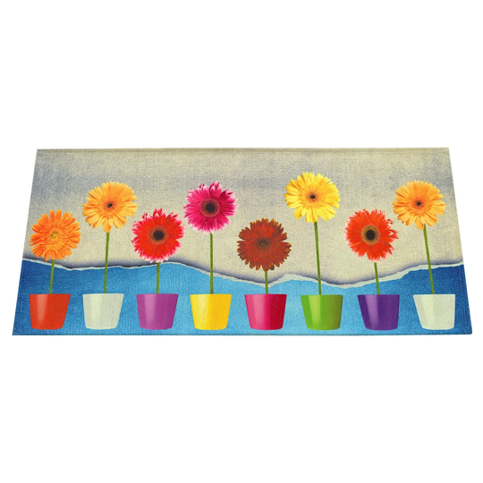 Schwerin Digital Flower Power Kitchen Mat