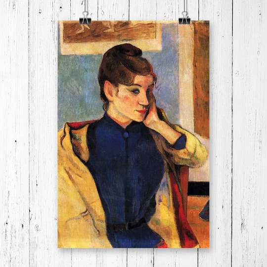 'Madeleine Bernard' by Paul Gauguin Printing Print