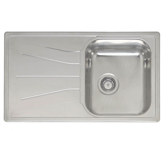 Reginox - Diplomat 10 Stainless Steel 1 Bowl Inset Kitchen Sink