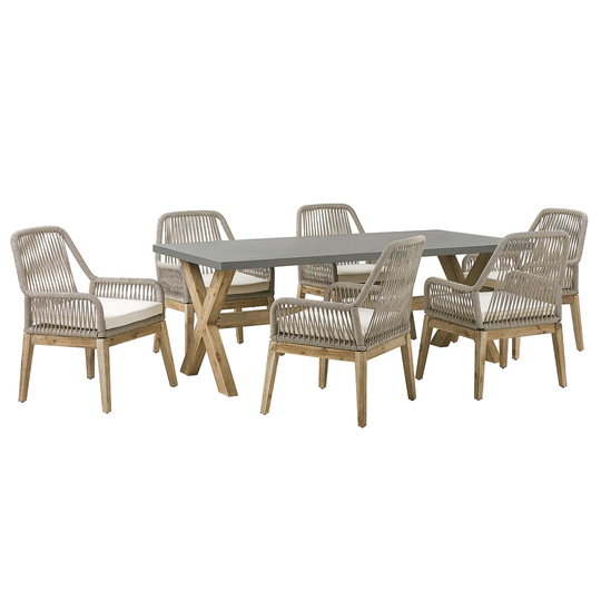 Bumgardner 6 Seater Dining Set