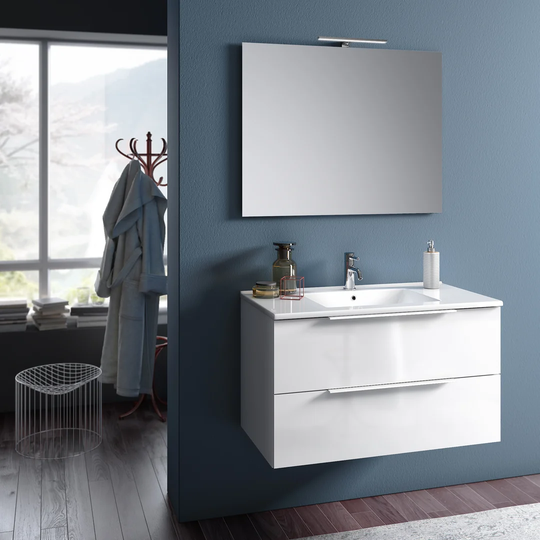Erica 810mm Wall Hung Single Vanity Unit