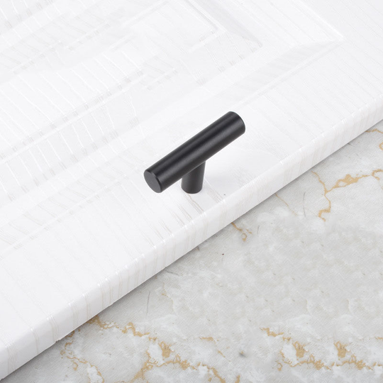 T-Cabinet Handle Single Hole T-Shaped Door Stainless Steel t Handles Drawer Handles Kitchen Cabinet Handles Black Cupboard Handles