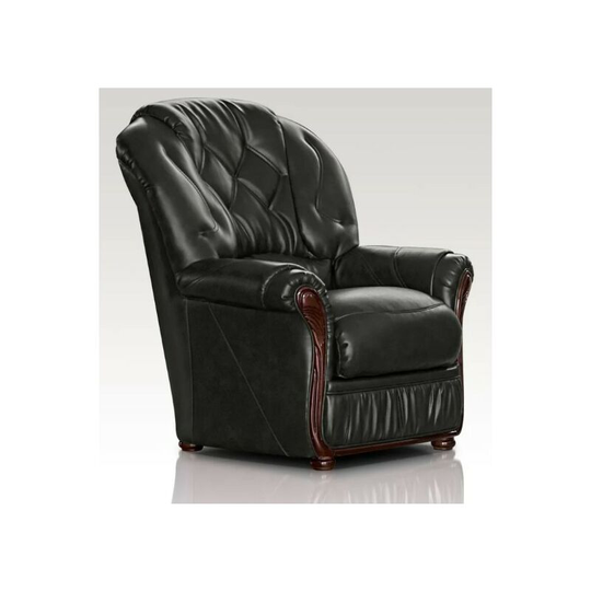 Alabama Armchair Genuine Italian Real Leather