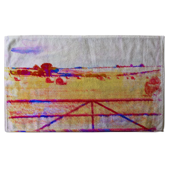 Hay Bale Vibe Tea Towel