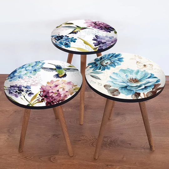 Backman 3 Piece Nest of Tables