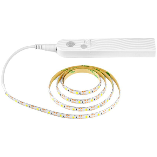 Under Cabinet Light Closet Motion Detector with Dual Mode Wireless Battery Operated Flexible led Strips Kit for Cabinet / Stairs