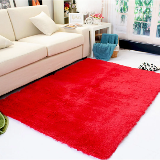 Gitel Shaggy Red Rug